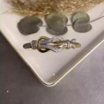 Özel Seri Düğüm Model Kelepçe Roze Gold