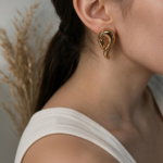 Özel Seri Figür Küpe Rose Gold