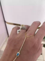 Özel Seri Taşlı Kaplan Yüzük Silver - Görsel 2