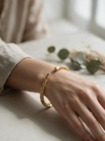 Çelik Örgü Model Gold Kelepçe