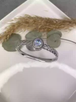 Çelik Oval Model Silver Kelepçe