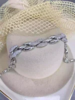 Özel Seri 14K Silver Gurme Model Taşlı Bileklik